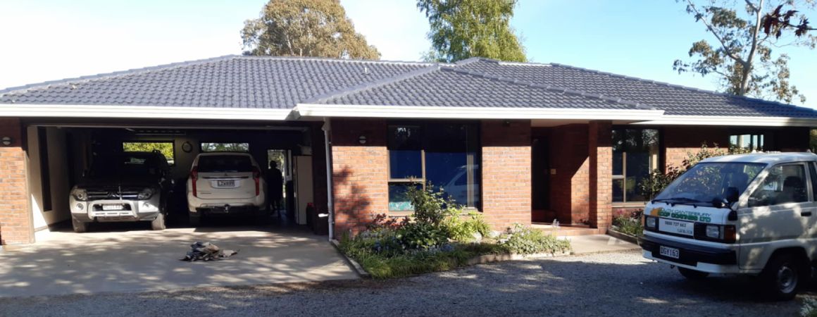 Roof recoating in South Canterbury