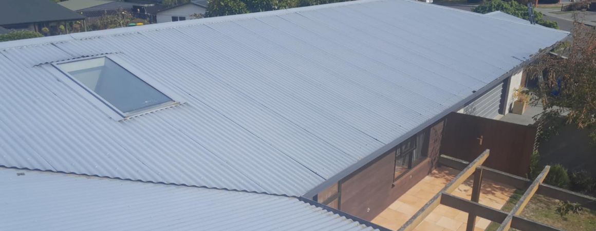 Recover roof in South Canterbury