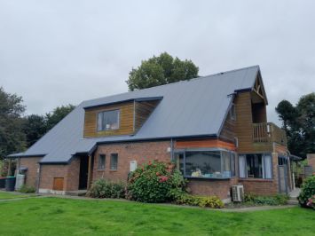 Recoated roof